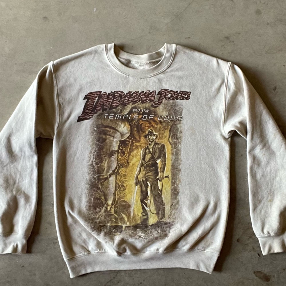 Indians Jones Graphic Crew Neck